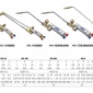 日出大武士乙炔割枪射吸式割炬焊枪炬G01-30/**/300型，